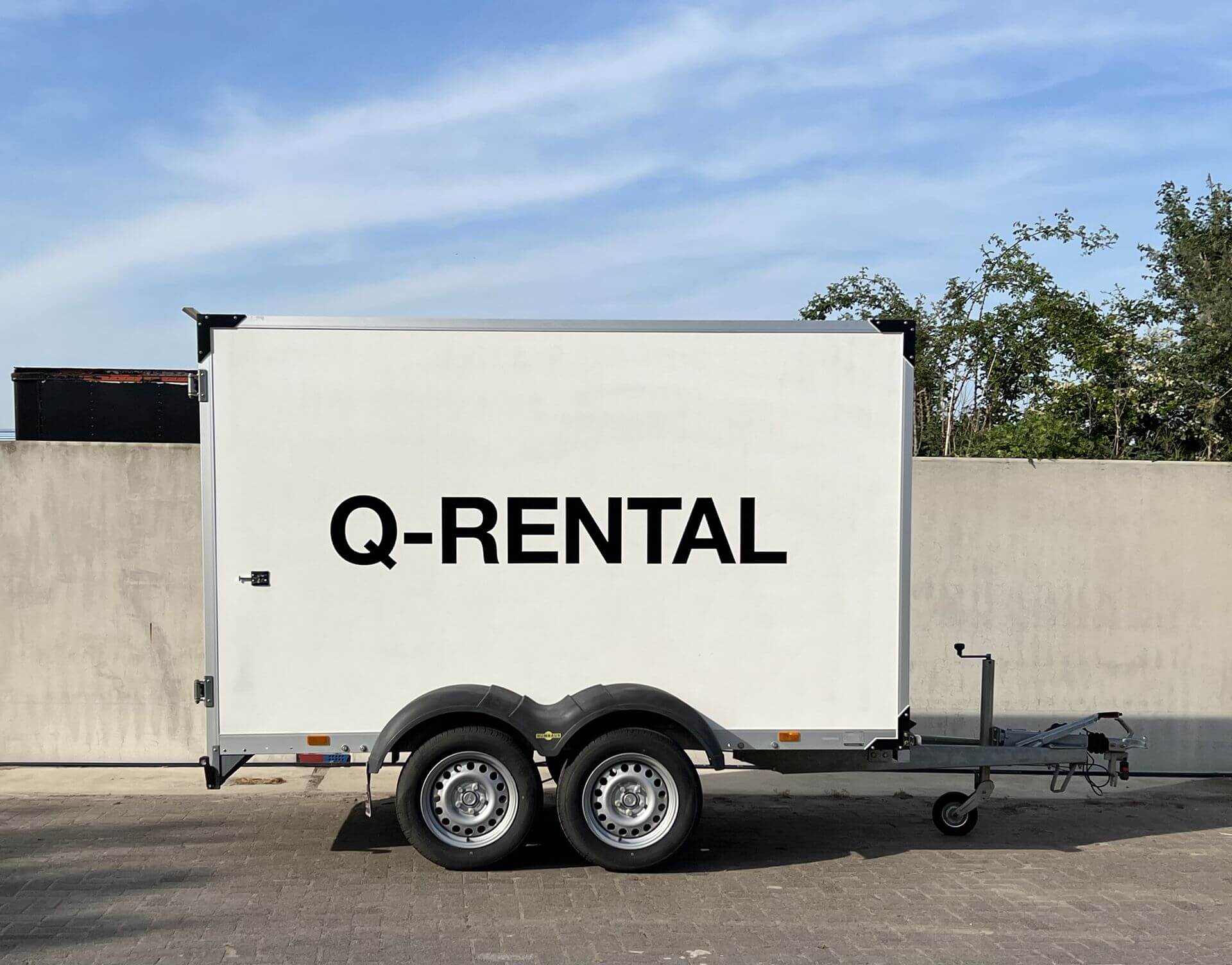 Gesloten aanhanger 3 verhuur Q-Rental Rosmalen 1