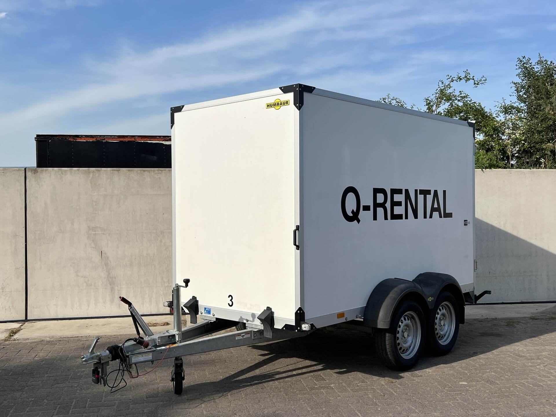 Gesloten aanhanger 3 verhuur Q-Rental Rosmalen 4