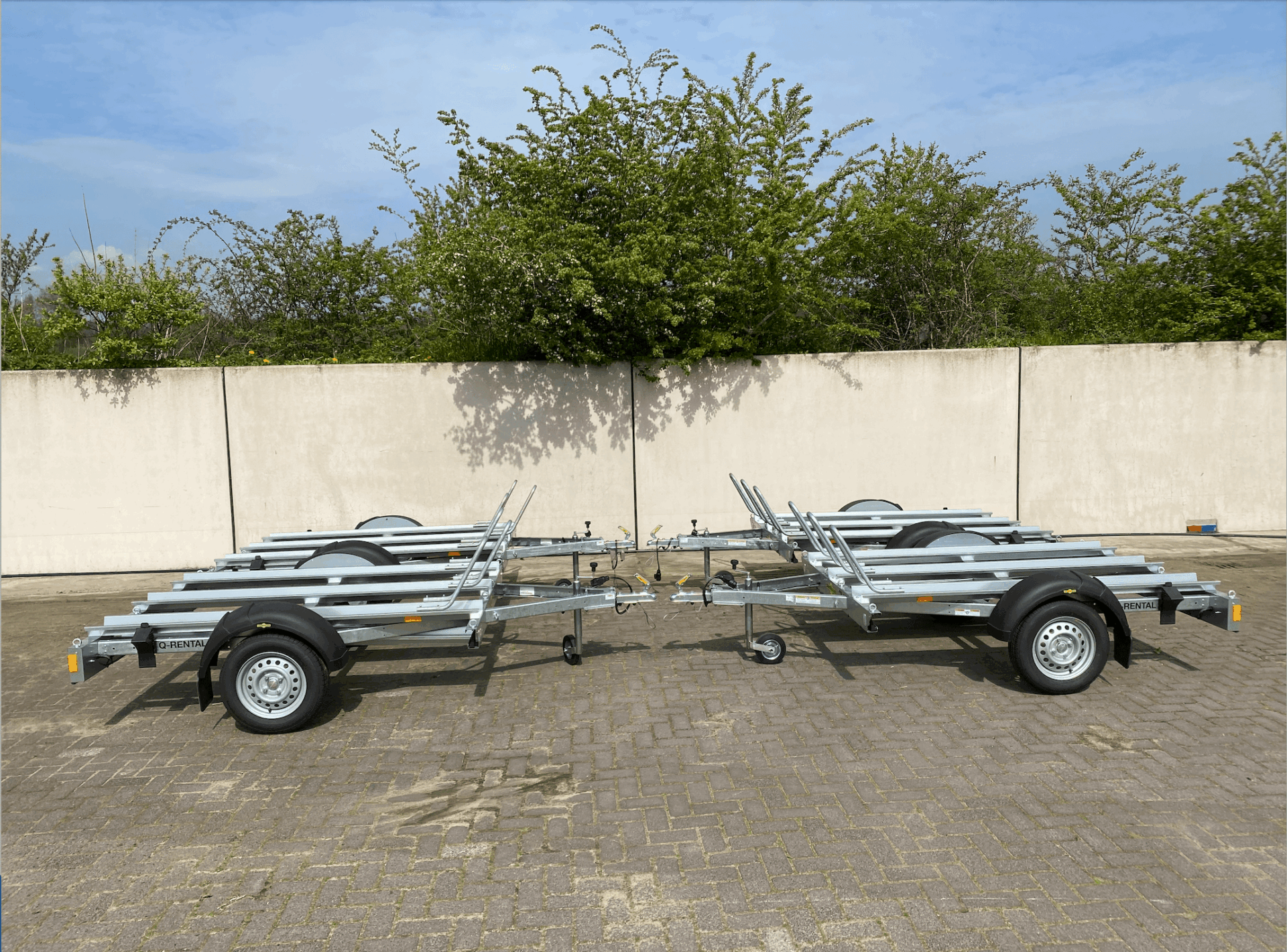 Motortrailer huren Rosmalen - Den Bosch - Q-rental