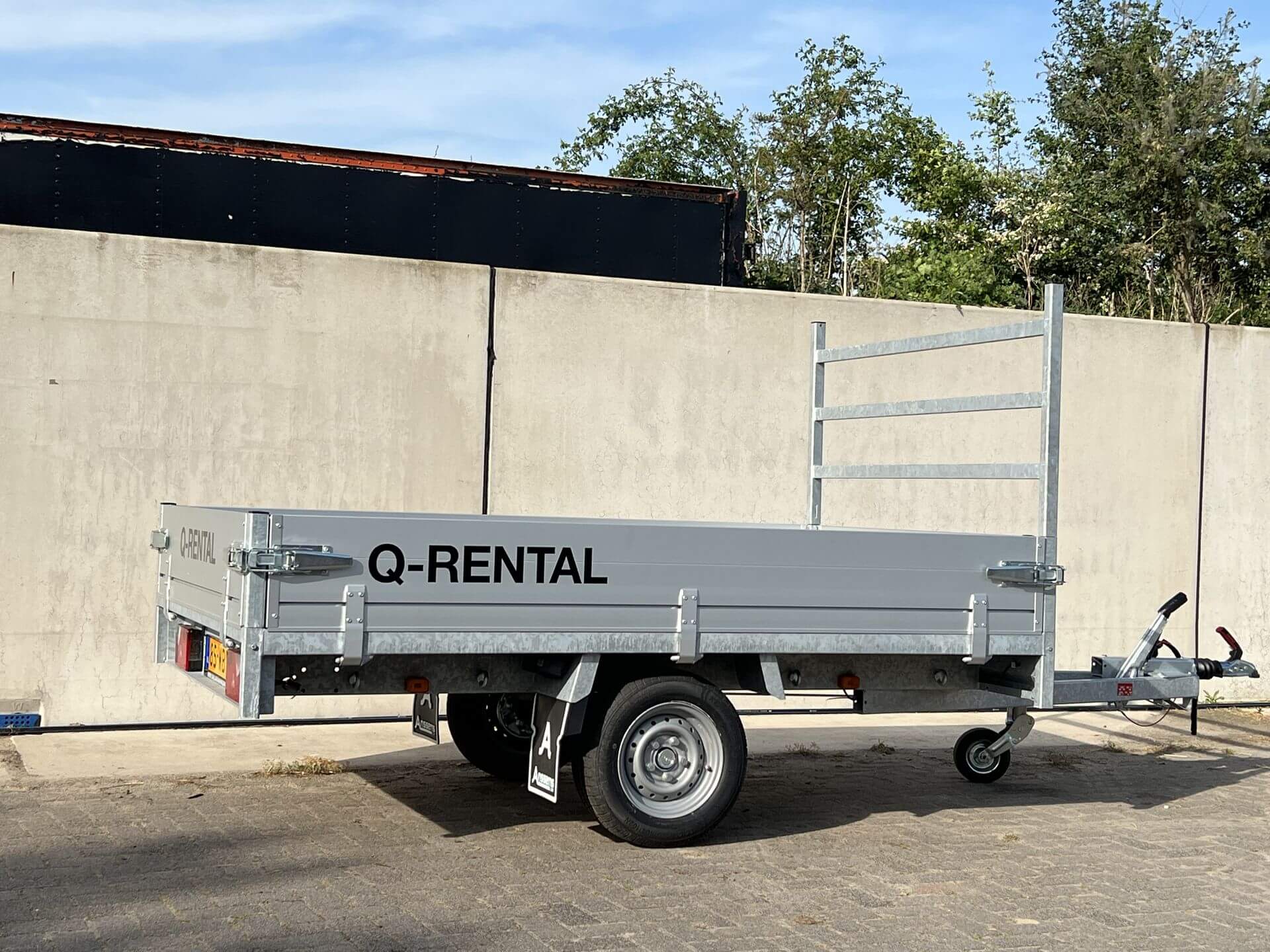 Plateauwagen Q-rental 5 Rosmalen 2