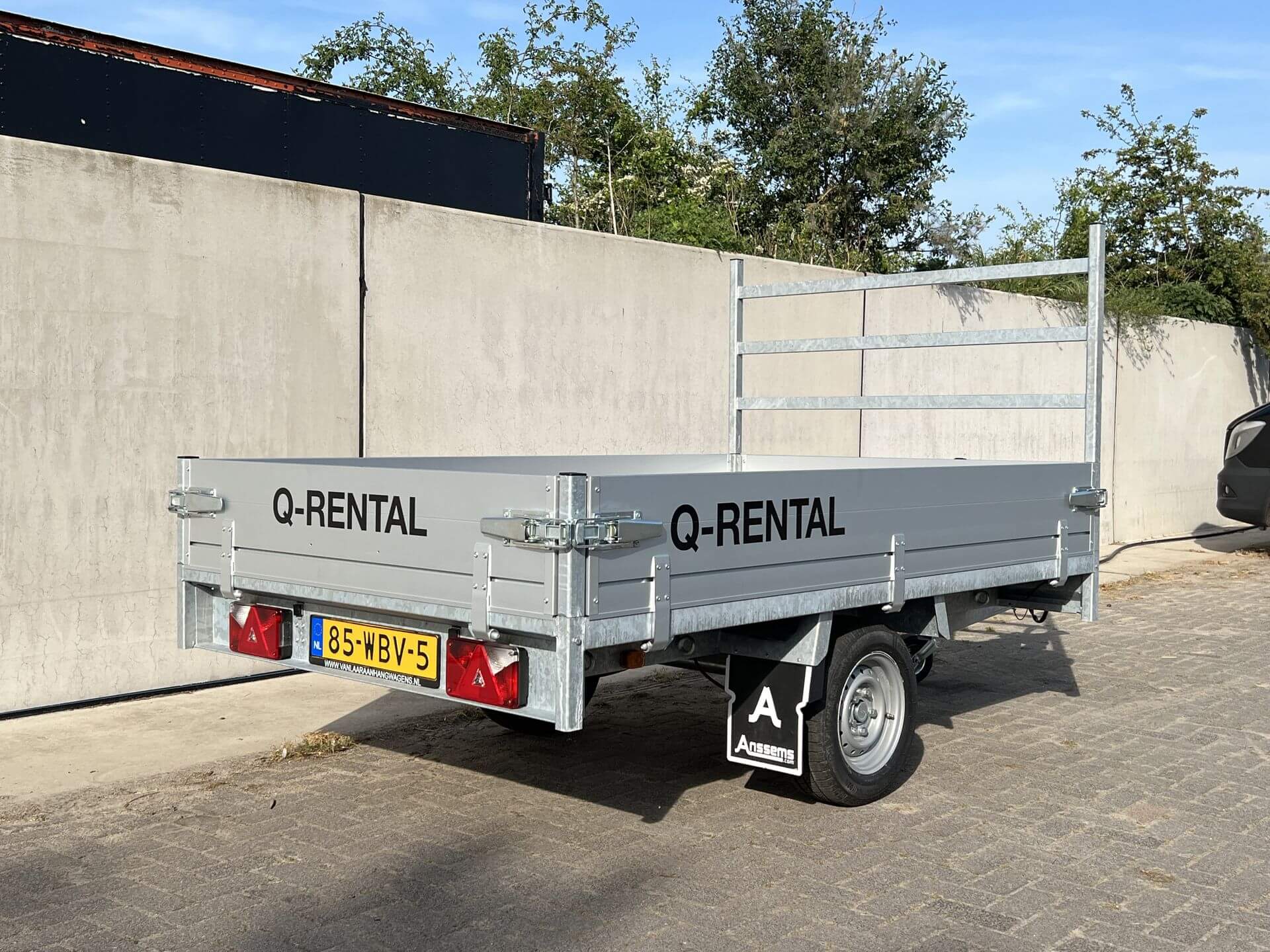 Plateauwagen Q-rental 5 Rosmalen 4